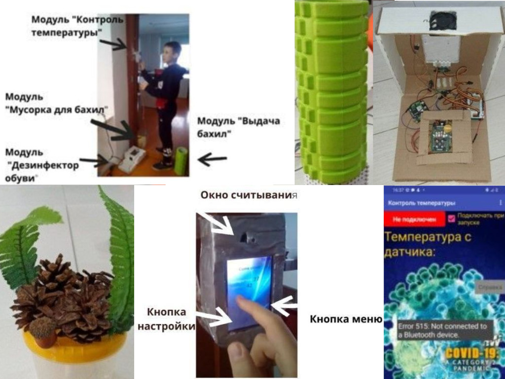 ПОСТ КОНТРОЛЯ ТЕМПЕРАТУРЫ И ДЕЗИНФЕКЦИИ